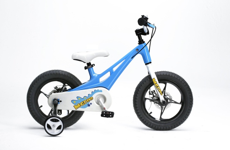 Велосипед Royal Baby MG Dino 14", Магниевый сплав, Синий